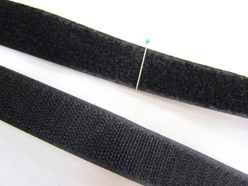 Great value 25mm Sew On Hook & Loop Fastener- Black available to order online Australia