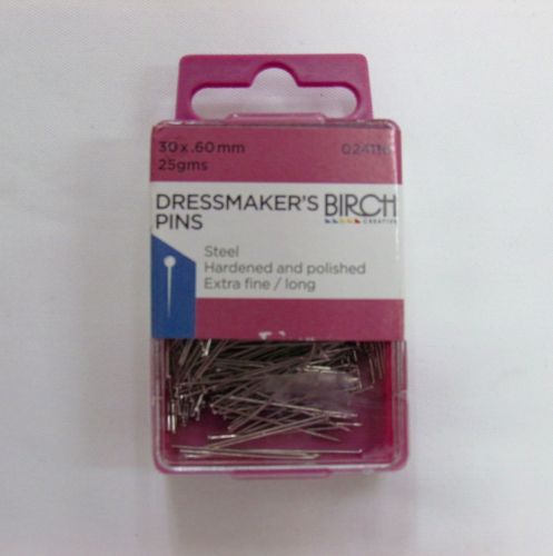 Great value Dressmaker's Pins- 30mm x .60mm available to order online Australia