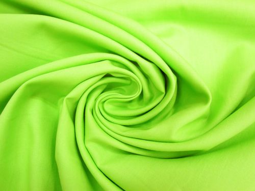 Great value Smooth Cotton Poplin- Lime Green #10247 available to order online Australia