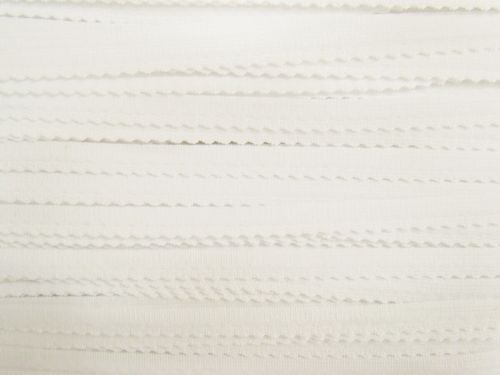 Great value 8mm Scallop Lingerie Elastic- Cream #T293 available to order online Australia