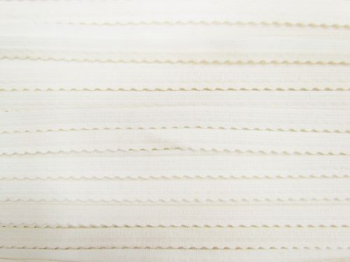 Great value *Seconds* 8mm Scallop Lingerie Elastic- Cream #T294 available to order online Australia