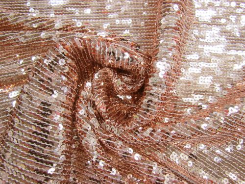 Great value Gatsby's Gal Embroidered Stretch Sequins With Fringe- Rose Gold #10340 available to order online Australia