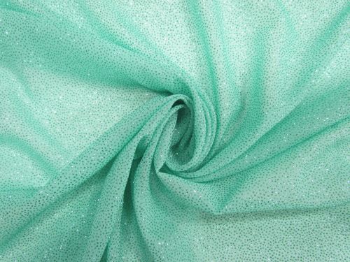 Great value Glitter Chiffon- Mint available to order online Australia