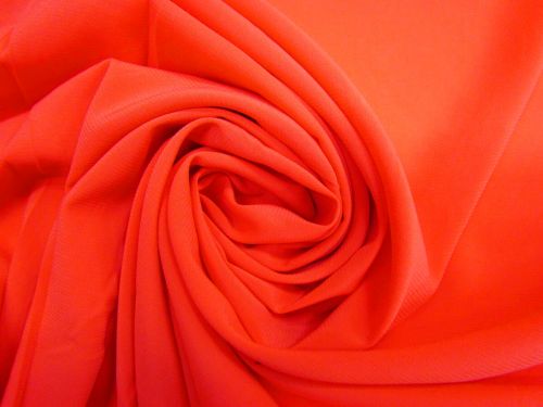 Great value Stretch Faille- Bright Vermillion #10379 available to order online Australia