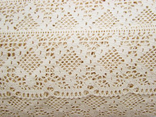 Great value Rustic & Romantic Cotton Lace Trim- Natural #122 available to order online Australia