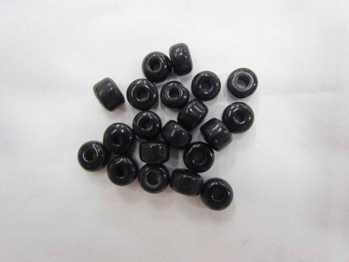 Great value Black Glass Beads- 20 for $3- RW135 available to order online Australia