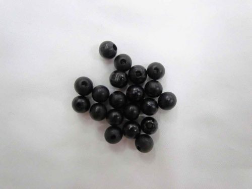 Great value Black Wooden Beads- Pack of 20- RW137 available to order online Australia