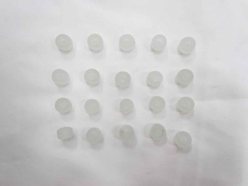Great value Frosted Glass Beads- Pack of 20- RW138 available to order online Australia