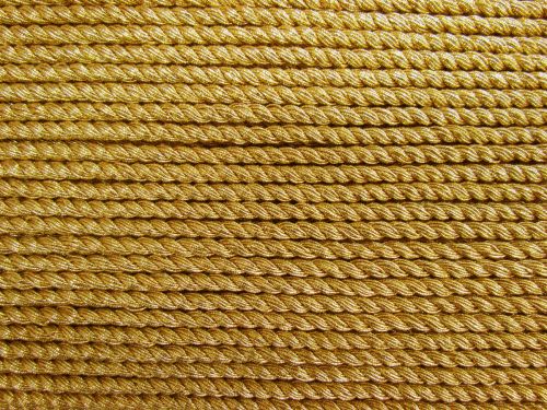 Great value 5mm Metallic Twisted Cord Trim- Old Gold #T302 available to order online Australia