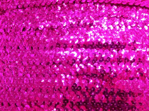 Great value Stretch Sequin Trim- 2 Row- Magenta #T306 available to order online Australia