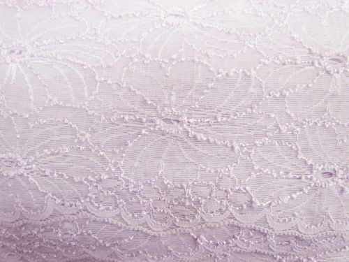 120mm Lilacs Blooming Stretch Lace Trim #T334