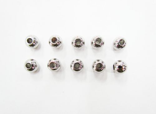 Shiny Silver Bead Accessories- 10pk RW335