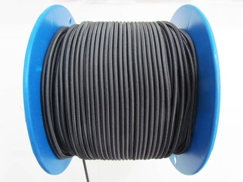 Great value 50m Roll of Jumbo Bungee Cord Elastic- Carbon Black #469 available to order online Australia