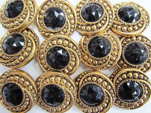 Great value Sultan's Jewels- Black Couture Buttons- CB241 available to order online Australia