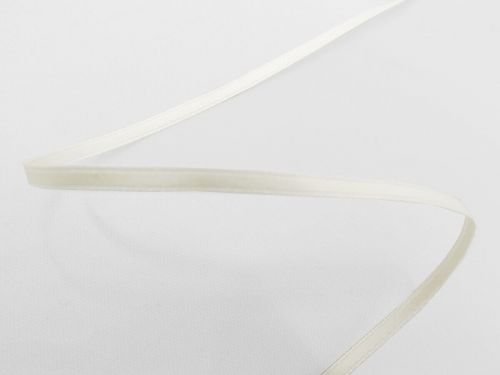 Great value 3mm Double Faced Satin Ribbon- Soft Cream #T349 available to order online Australia