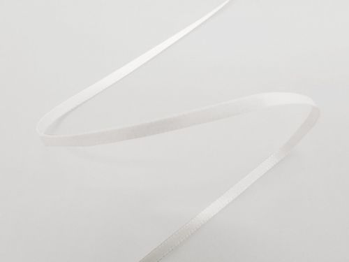 Great value 3mm Double Faced Satin Ribbon- Pearl Ivory #T351 available to order online Australia