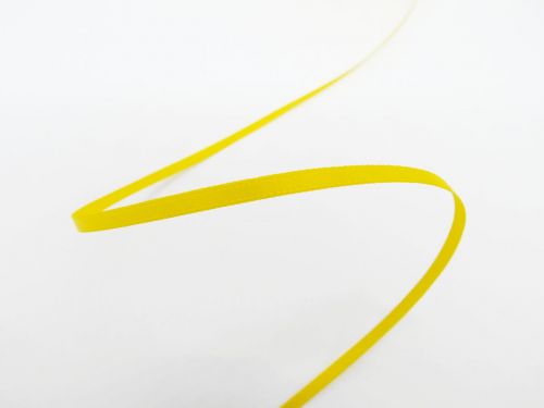 Great value 3mm Double Faced Satin Ribbon- Sunny Yellow #T357 available to order online Australia