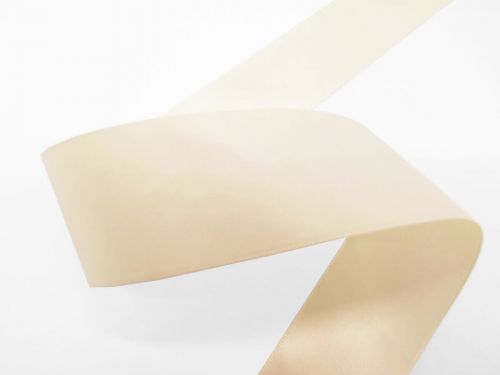 Great value 36mm Double Faced Satin Ribbon- Light Beige #T375 available to order online Australia