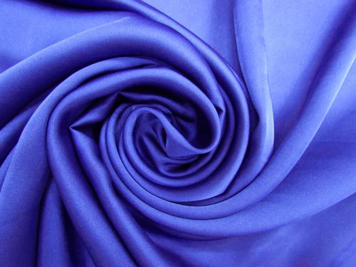 Great value Satin Chiffon- Lapis Blue #10567 available to order online Australia