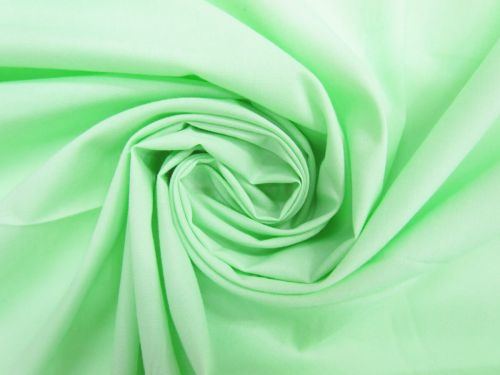 Great value Cotton Blend Poplin- Bright Mint #10581 available to order online Australia