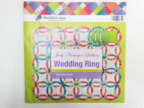 Great value Wedding Ring Patchwork Template Set available to order online Australia
