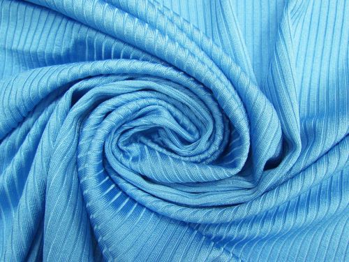 Great value Viscose Rib Jersey- Boating Blue #10589 available to order online Australia