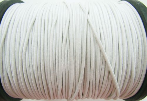 Great value 200m Roll of 2mm Round Elastic- Off White #470 available to order online Australia