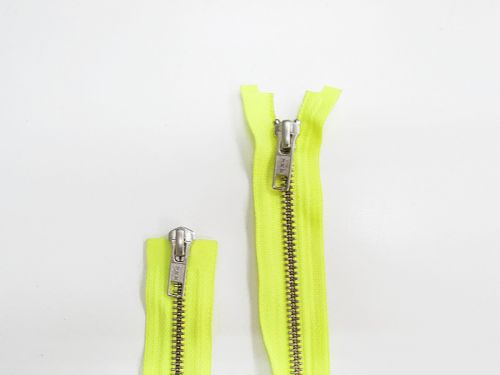 Great value 102cm Open End 2 Slider Zip- Neon Yellow #TRW72 available to order online Australia
