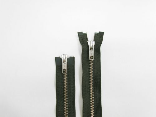 Great value 102cm Open End 2 Slider Zip- Army Green #TRW77 available to order online Australia