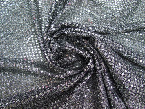 Great value 3mm American Sequins- Silver/Black available to order online Australia