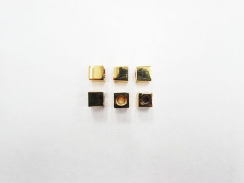Gold Square Toggle Bead Accessories- 6pk RW223