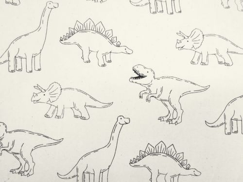 Great value Roaring Dinos Cotton Duck available to order online Australia