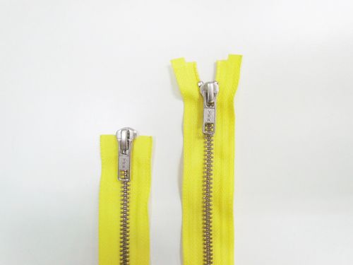 Great value 96cm Open End 2 Slider Zip- Smile Yellow #TRW86 available to order online Australia