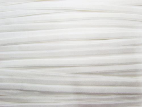 Great value 50m Roll of 7mm Lingerie Strap Elastic- Delustered Ivory available to order online Australia