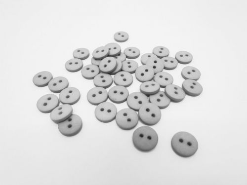12mm Button- Grey FB634