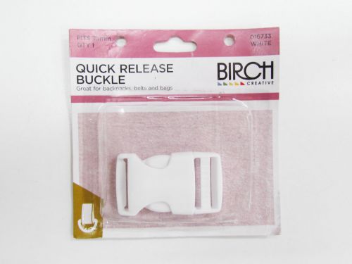 Great value Quick Release Buckle- 25mm - White available to order online Australia