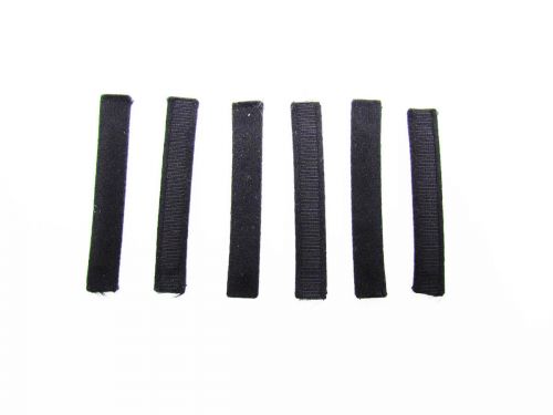 Great value Covered Plastic Boning Pieces- 6.5cm Black RW224-  6 for $4 available to order online Australia