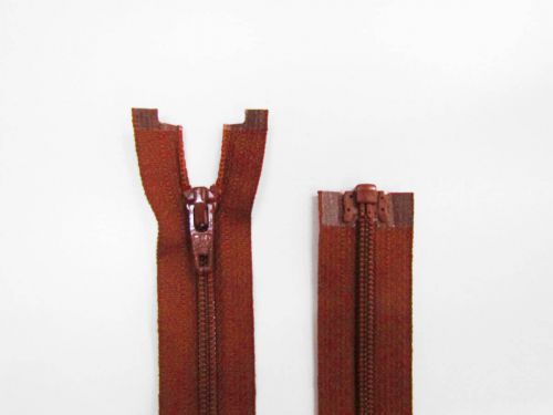 Great value 30cm YKK Open End No. 3 Zip- Reddish Brown #TRW186 available to order online Australia