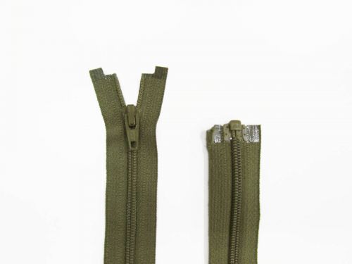 Great value 70cm YKK Open End No.3 Zip- Olive Green #TRW189 available to order online Australia
