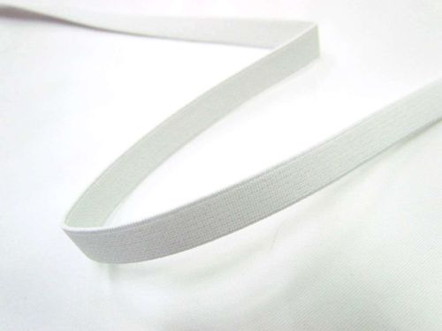 Great value 12mm High Density Elastic- White available to order online Australia