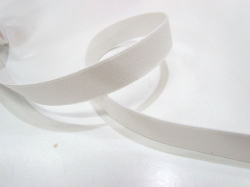 Great value 20mm High Density Elastic- White available to order online Australia