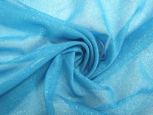 Great value Glitter Chiffon- Aqua available to order online Australia