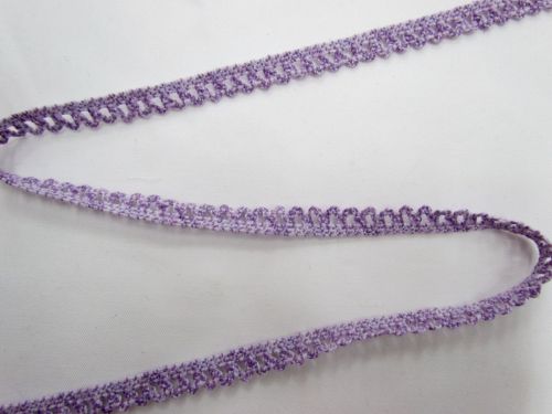 Great value Baby Ripple Scallop Stretch Trim- Purple available to order online Australia