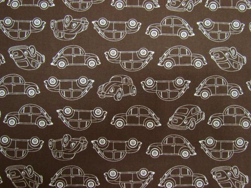 Great value Retro Beetle Cotton- Brown available to order online Australia