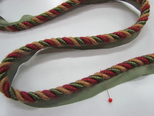 Great value Vintage Regal Cushion Piping- Multi Green #T660 available to order online Australia