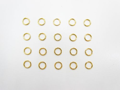 Great value 5mm Gold Strap Rings RW279- Pack of 20 available to order online Australia