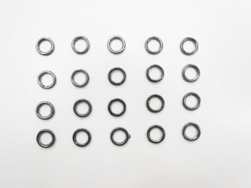 Great value 5mm Platinum Strap Rings RW289- Pack of 20 available to order online Australia