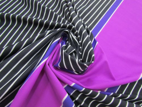 Great value Laser Light Stripe Spandex Panel 68cm Panel- Grape #3148 available to order online Australia