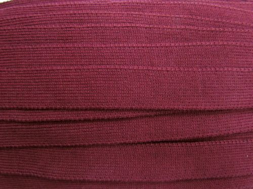 Great value 25mm Thick Rib Trim- Burgundy #3507 available to order online Australia