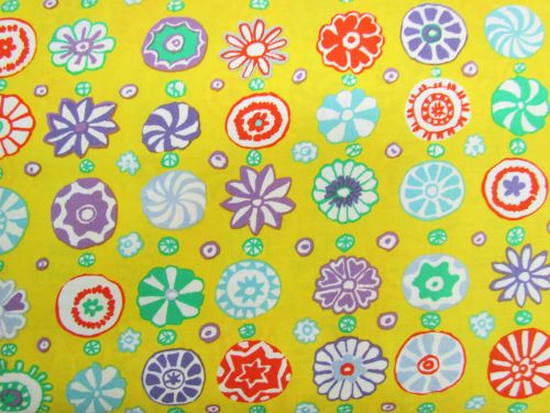 Great value Kaffe Fassett Whirligig- Yellow available to order online Australia